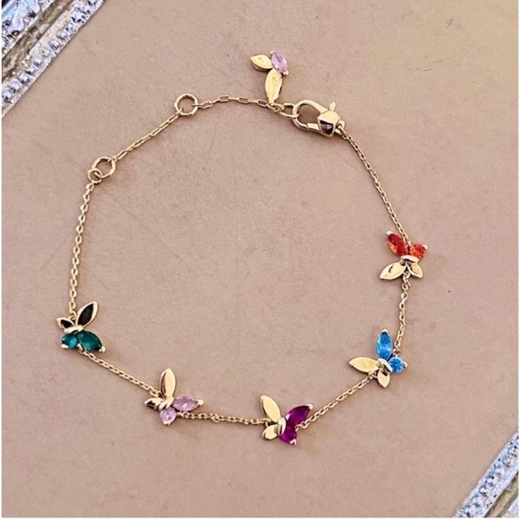KATE SPADE • Social Butterfly Colorful Bracelet - Picture 6 of 6